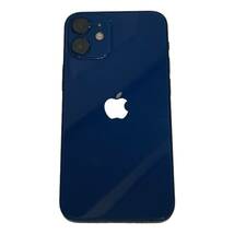 【中古品】初期化済 Apple iPhone12 mini ブルー 128GB SIMフリー バッテリー:81% 保証なし 判定:不明 箱あり hiL6436RO_画像6