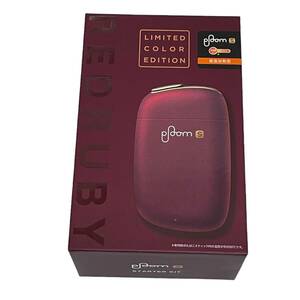 【中古品】 Ploom S プルーム エス レッドルビー REDRUBY STARTER KIT スターターキット 加熱式タバコ 電子タバコ L60763RF