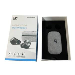 【中古品】SENNHEISER ゼンハイザー MOMENTUM True Wireless 完全ワイヤレスイヤホン M3IETW ブラック 通電のみ確認済 L61089RL