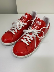 アディダス スタンスミス 赤 エナメル　ハート　25.5cm adidas STAN SMITH SMK424SM