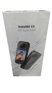 【未使用品】 Insta360 X3 360度カメラ アクションカメラ 新型1/2インチ 48MPセンサー IPX8防水 インスタ360 A60824RZZ