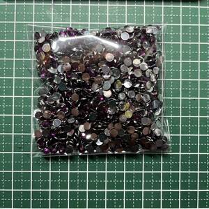  macromolecule Stone purple 4mm approximately 2000 bead rhinestone deco parts parts 