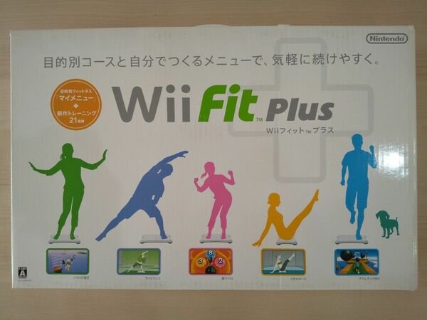 【動作確認済】Wii Fit Plus バランスWiiボード(シロ)セット