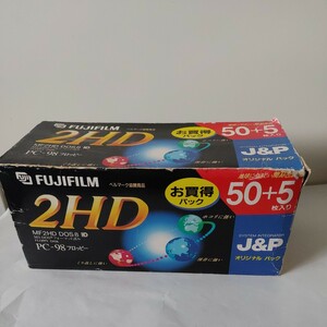 フロッピー fujifilm 2HD　44枚＋５枚　富士フイルム　FUJIFILM MF 2HDPC NK55 JP PC-98 ソニー