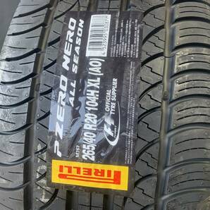 未使用 PIRELLI ピレリ P ZERO NERO ピーゼロ ALL SEASON オールシーズン タイヤ 2本セット 265/40R20 104H XL A0 21年製の画像2