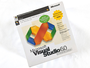 希少 新品 未開封 Visual Studio 6.0 Enterprise Edition Visual Basic Visual C++