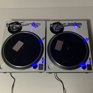 2台セット Technics SL-1200MK2 テクニクス ターンテーブル レコードプレーヤー