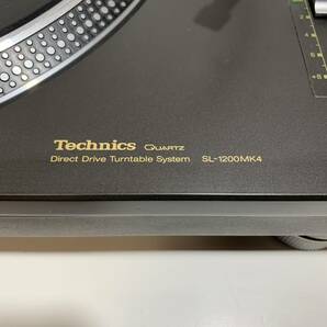 Technics SL-1200MK4 テクニクス ターンテーブル レコードプレーヤーの画像3