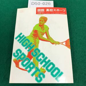 D50-026 高校スポーツ(図説) 学習指導要領準拠 女子版 目次・ダンス，体操，器械運動・他17種目 昭和62年4月1日発行 著作者・水谷光