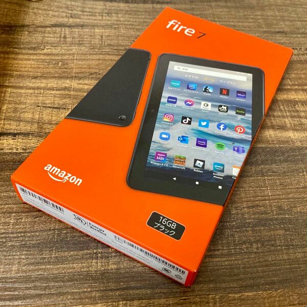 amazon タブレット fire 7 第12世代（2022年）最新モデル 【16GB ブラック】新品未開封品