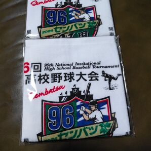 センバツ・全国高校野球選手権大会★第96th・大会タオルハンカチ★甲子園・2枚♪