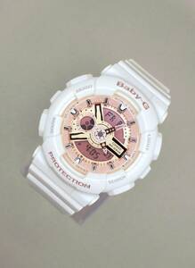 ☆時計 ☆1円～☆CASIO (カシオ)☆BA110☆ BABY-G レディース クォーツ 腕時計☆稼動品☆『VRW-80』