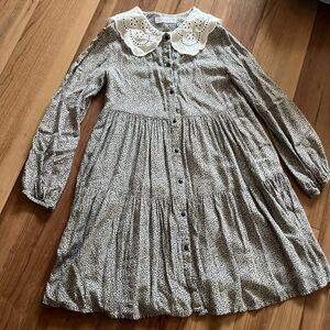 【●送料無料●即決●】 キッズ　ZARA 小花柄　ワンピース　150cm 152cm 薄手　長袖ワンピース ZARAたくさんあり