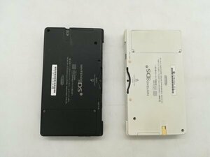 任天堂　DSi 2台セット　ホワイト・ブラック　電池なし　動作未確認 ジャンク品　TWL-001