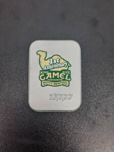 #1191　未使用品　Zippo/ジッポー　CAMEL NUTTY MENTHOL キャメル　メンソール　1st Anniversary　アニバーサリー　