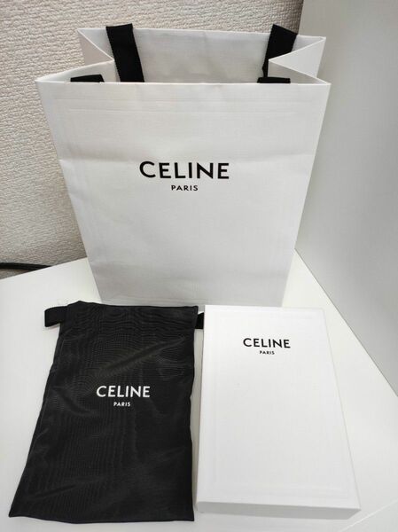 セリーヌ紙袋　CELINE 空箱　ショッパー