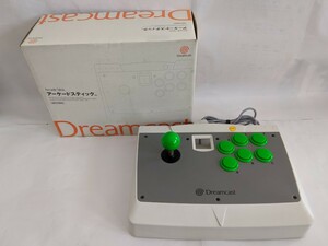 動作確認済 ドリームキャスト アーケードスティック HKT-7300 アーケードコントローラー セガ 箱付き