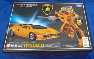 トランスフォーマー マスターピース サンストリーカー サイバトロン ランボルギーニ カウンタック LP500S 未開封 未組立 MP-39 ランボル