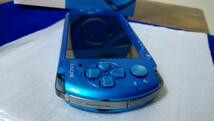 処分売り切り【極美品】PSP-3000VBバイブラントブルー SONYメモリー８GB＋ゲームソフト_画像7