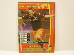 WCCF 2009-2010 SPS ダビド・ビジャ　David Villa 1981 Spain　Valencia CF 09-10 Spanish Superstars