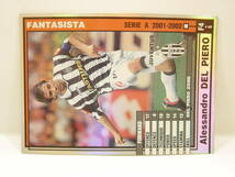 Panini WCCF 2001-2002 FA デル・ピエロ Alessandro Del Piero Juventus FC 01-02 Italy Serie A Fantasista_画像2