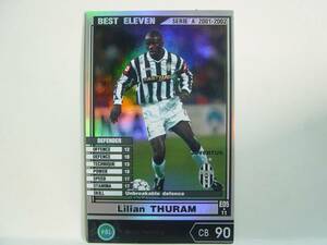 WCCF 2001-2002 BE リリアン・テュラム　Lilian Thuram 1972 France　Juventus FC 01-02 FOOTISTA