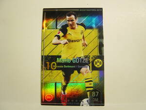 WCCF FOOTISTA 2019 マリオ・ゲッツェ　Mario Gotze 1992 Germany　Borussia Dortmund 18-19　5-8R