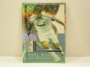 Panini WCCF 2007-2008 BAN ラウール・ゴンザレス　Raul Gonzalez 1977 Spain　Real Madrid CF 07-08 Bandiera