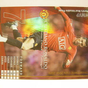 Panini WCCF 2008-2009 WMVP クリスティアーノ・ロナウド Cristiano Ronaldo Manchester United FC 08-09 FIFA World Playerの画像3