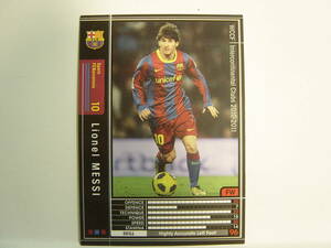 WCCF 2010-2011 EX 黒 リオネル・メッシ　Lionel Messi No.10 FC Barcelona Spain 10-11 エクストラキャンペーン