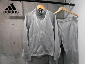 adidas アディダス FORMOTION ウォームアップ ジャージ セットアップL/トレーニング 上下セット/メンズ/グレーシルバー