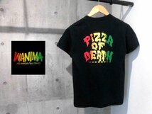 希少 WANIMAワニマ/PIZZA OF DEATH RECORDS ピザ オブ デス ラスタ プリント 半袖TシャツS/ライブグッズ ツアー フェス KENTA KO-SHIN FUJI_画像1