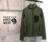 MOUNTAIN HARDWEAR/マウンテンハードウェア OE0488 マイクログリッドジャケットV.3/フード付き ストレッチ フーディ M/メンズ/アウトドア_画像1