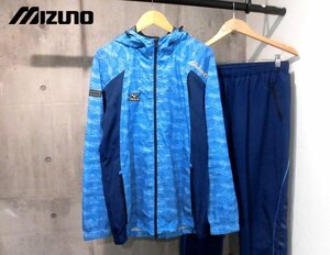 MIZUNO ミズノ Global Eliteグローバルエリート フード付きナイロンジャケットxパンツ セットアップXO/ウィンドブレーカー 上下セット/野球