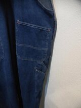 DICKIESディッキーズ デニム オーバーオールW42/ペインターオールインワン/サロペット パンツ/メンズ/作業服 メカニック 大きいサイズ 特大_画像9