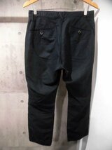 nonnative ノンネイティブ OFFICER ANKLE CUT PANTS オフィサー アンクルカットパンツ1/リネン混 イージーパンツ/ネイビー/メンズ/NN-P1916_画像3