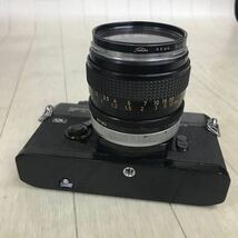 B1854 レトロ シャッターOK Canon FTb QL キャノン 黒 フィルムカメラ 一眼レフカメラ レンズ FD 50mm 1:1.4 当時物 動作未確認 ジャンク_画像7