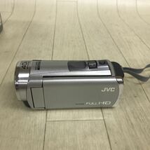 B1875 動作品 撮影再生確認済み JVC ケンウッド Everio ビデオカメラ デジタルビデオカメラ GZ-HM33-S バッテリー付属 簡易動作確認済み_画像3