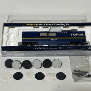 美品 TOMIX 6421 マルチレールクリーニングカー Nゲージ