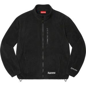 Lサイズ Supreme Polartec Zip Jacket Black 22FW シュプリーム ポーラテック ジップ ジャケット ブラック フリース