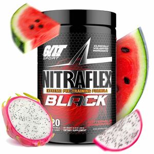 ★ Новая работа ★ Не выпущена в Японии ★ Супер мощный GAT Sport Nitraflex Black -40 раз водяной дыни дракона фруктовой аромат ★