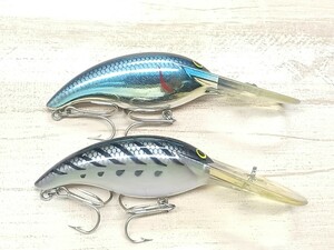 スミス ハスティー3 64mm 14.5g 2個セット SMITH スーパーストライク バスフィッシング 釣り トラウト ソルト オールドプラグ 中古ルアー