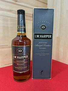 A07 I.W ハーパー 101プルーフ グレーラベル 箱付 750ml 50.5% バーボン I.W HARPER 