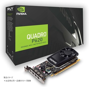 【送料無料】HP純正　NVIDIA Quadro P620　グラフィックボード（4K/4画面 HDR） GDDR5/2GB【動作テスト済み】