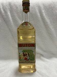 50年代流通 BUTON CREMA CACAO ブトン カカオ 750ml　31％　タックスメタル　リキュール