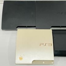 1円～ HDD 封印3台 PS3 sony プレステ3 CECH-2500A×2 3000A×2 4000B 本体 合計5台 大量 まとめ 通電確認済 PlayStation3 ソニー ジャンク_画像2