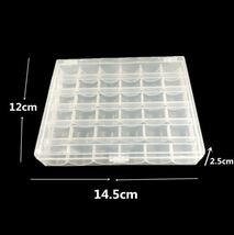 ボビンケース ミシン 収納 クリアケース 透明 大容量 36個収納 送料無料_画像6
