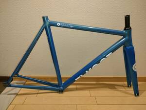 TYRANT KAGERO frame set HORIZON BLUE regular price 15 ten thousand about pist bike, truck bike LEADER BIKE brotures mash