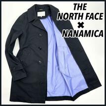 【大人気コラボ】THE NORTH FACE ノースフェイス×NANAMICA ナナミカ GORE-TEXトレンチコート ステンカラーコート M_画像1