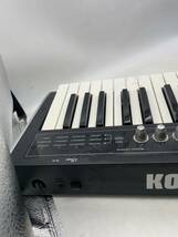 KORG コルグ microX シンセサイザー MIDIコントローラー キーボード 器材 音楽 ミュージック 電子機器 楽器 ピアノ 当時物 現状品 u2871_画像9